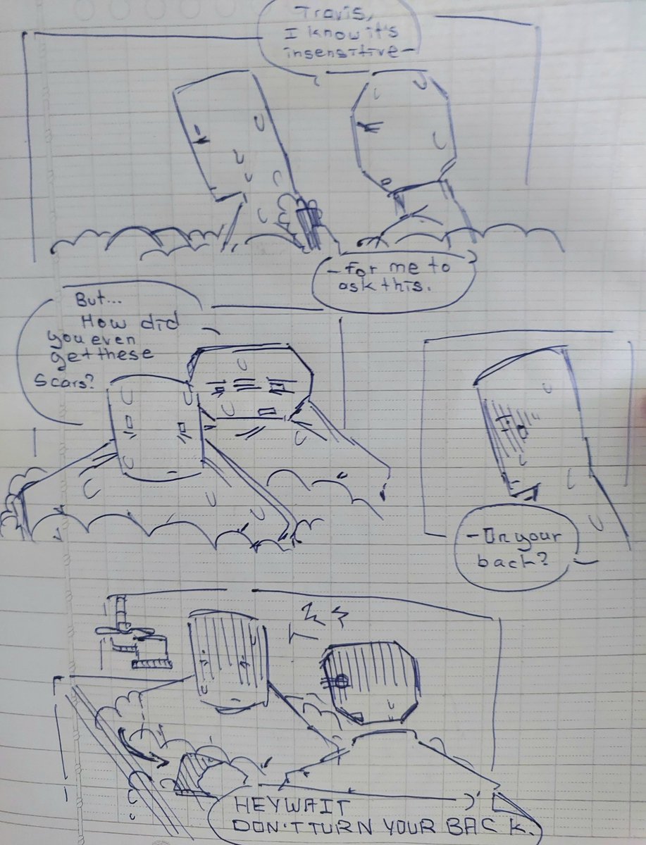 vlutoid's tweet photo. Based off true stories ig
#tmirb #travisrapid #travdev https://t.co/tU4WPnyEHG
