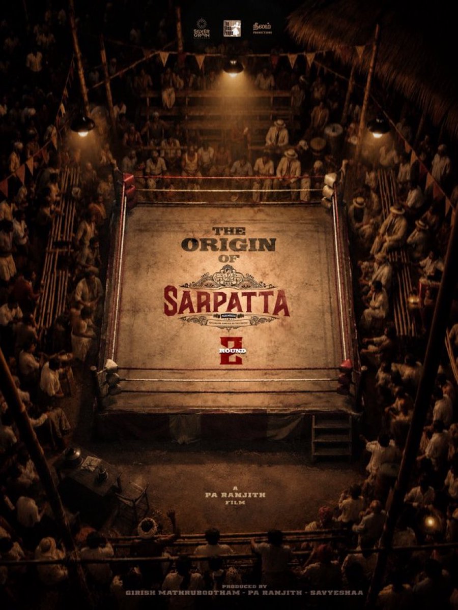 flick_fiend26's tweet photo. #Sarpatta2 - The origin begins soon! ✌️👍👏 

#Paranjith 📷📽️ @beemji 

#Arya 🎭 #Kollywood https://t.co/5sNbeM1XFu