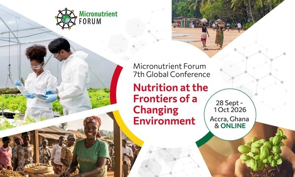 IFPRI's tweet photo. 🌍 If you are at #MNF2026, look out for IFPRI!

The Micronutrient Forum’s 7th Global Conference, themed “Nutrition at the Frontiers of a Changing Environment,” starts today in Accra, Ghana.

Learn more about IFPRI’s participation here: https://t.co/5DpAUbxsll

#IFPRIonNutrition #MNF2026 @CGIAR @MNForum @loty_diop @D_E_Resnick @dogilligan