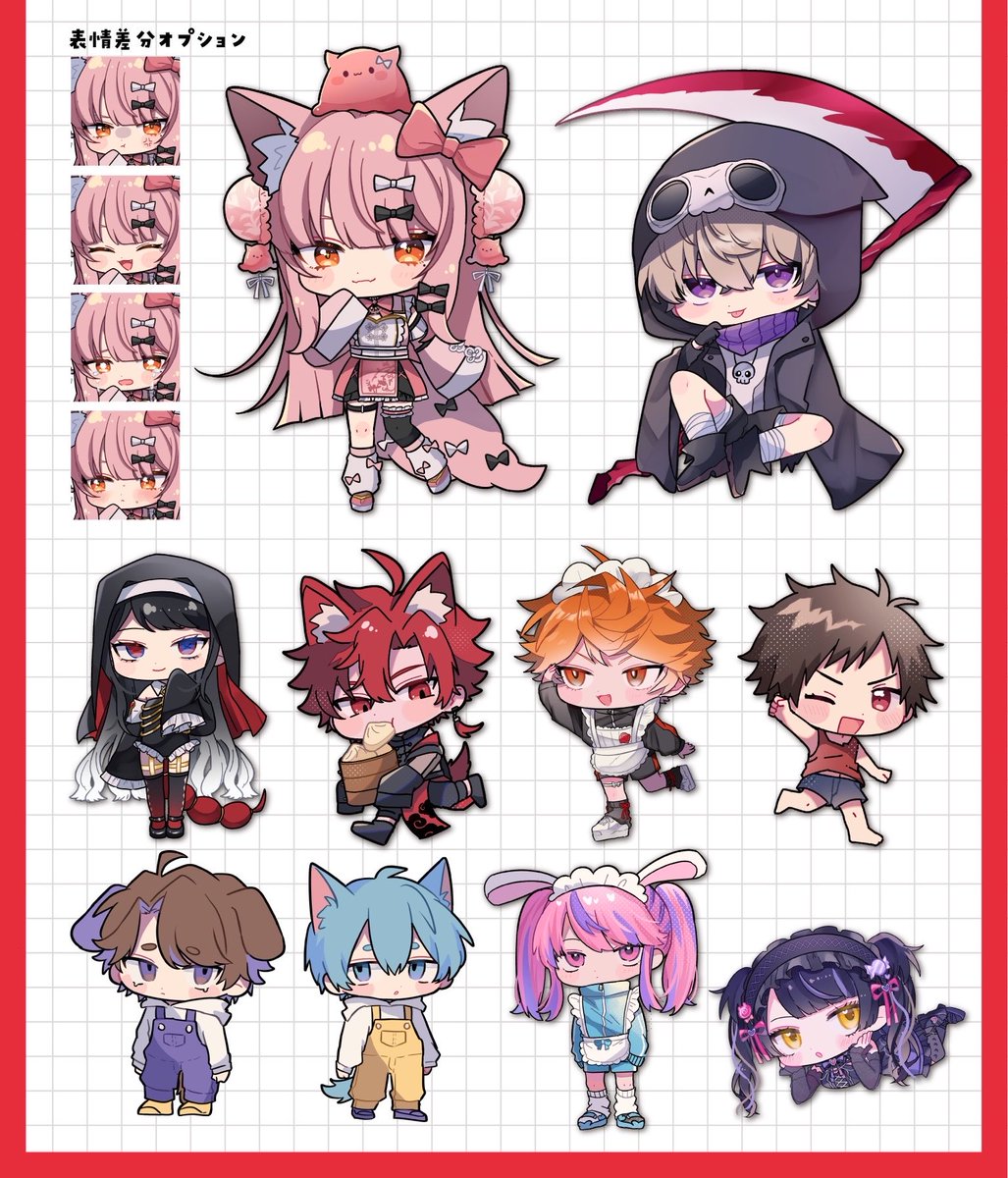 mel_go_da's tweet photo. 🌷ミニキャラSkeb受付中🌷
おまかせ￥5,000です！
（1人分想定）

#Skeb #Commission 
https://t.co/mNevHp7xB2 https://t.co/wCFDgClunL