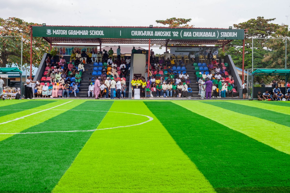 DExecutiveMag's tweet photo. Tewogbade Donates Mini Stadium to Lagos Alma Mater, Urges Students to Harness Facility

Read More; https://t.co/r4achmpzni

#BlueChip #Stadium #SchoolProject #Tewogbade https://t.co/fSMITS6p6W