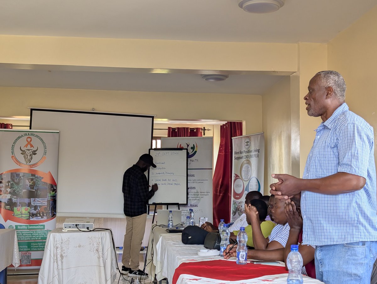 MandelaTb's tweet photo. Community Dialogue currently underway inKisumu County with sexual gender minorities advancing advocacy on digital health rights&amp; Data protection.Proud to join forces with @Trans4HealthKe, @Picturesyouthgroup, @CDAmawasiliano, @MoplsCBO, @KELINKenya, @Trans4_Health, and @MandelaTb https://t.co/dBxF7g9OkQ