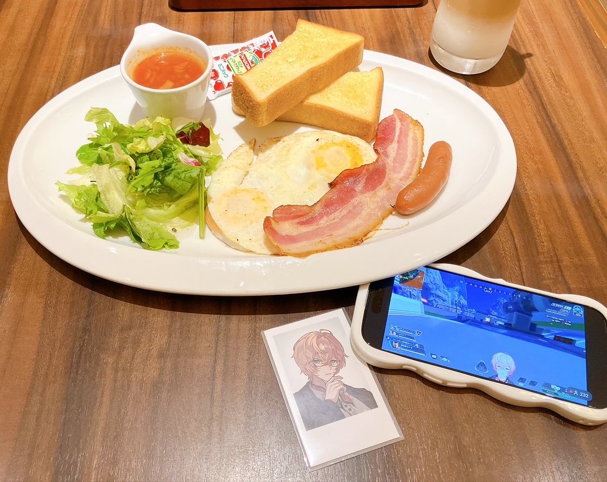 nyakuni_'s tweet photo. 朝活見ながらモーニングしてきました☀️

🧰⟡.· #くりえごさ https://t.co/jSLqy1elbT
