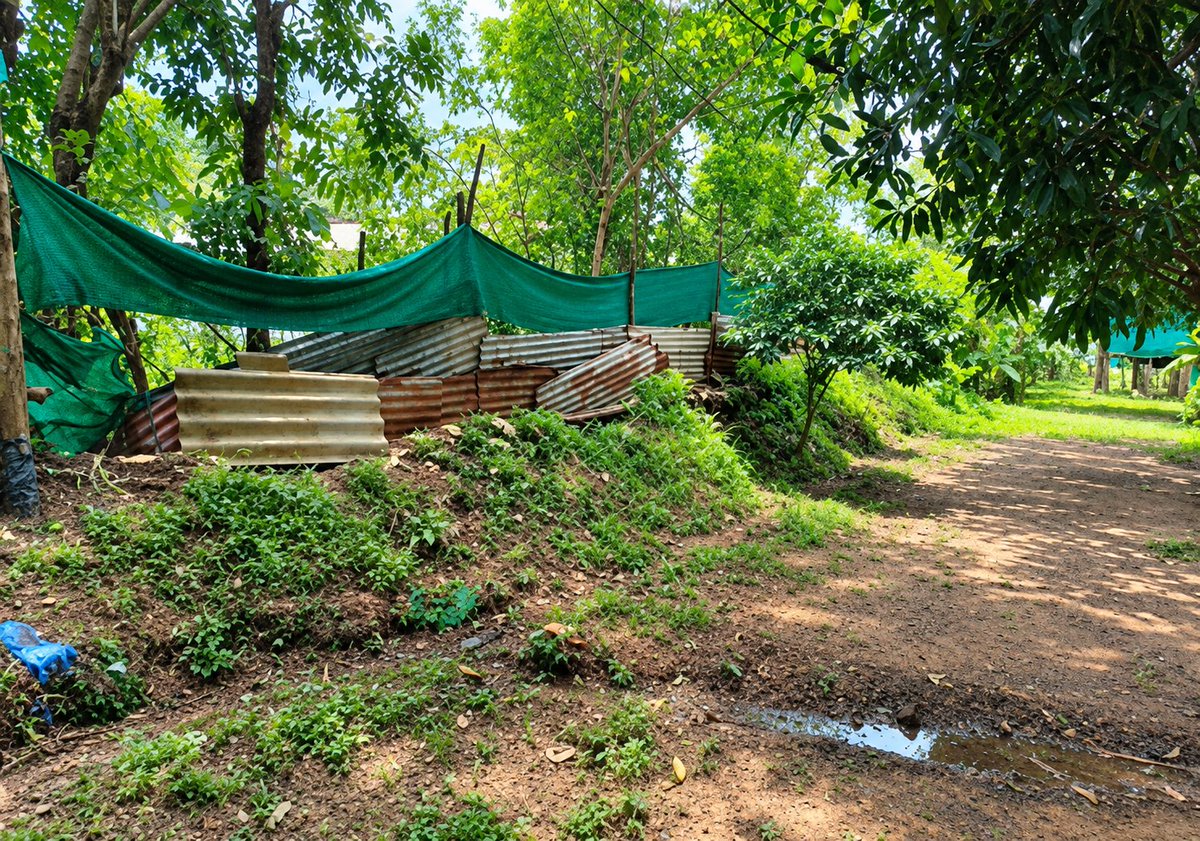 168Bn's tweet photo. #SpecialCampaign6“Identified cleanliness site
(Before Cleanliness Drive): Left side Areas of
Main Gate, D/168 BN Camp, CRPF, 
Pamalwaya, Bijapur (C.G.) under Special
Campaign 6.0”
@crpfindia
@PMOIndia
@HMOIndia
@PIBHomeAffairs
@DARPG_Gol
@OdishaSector https://t.co/iCxVZHZIIM