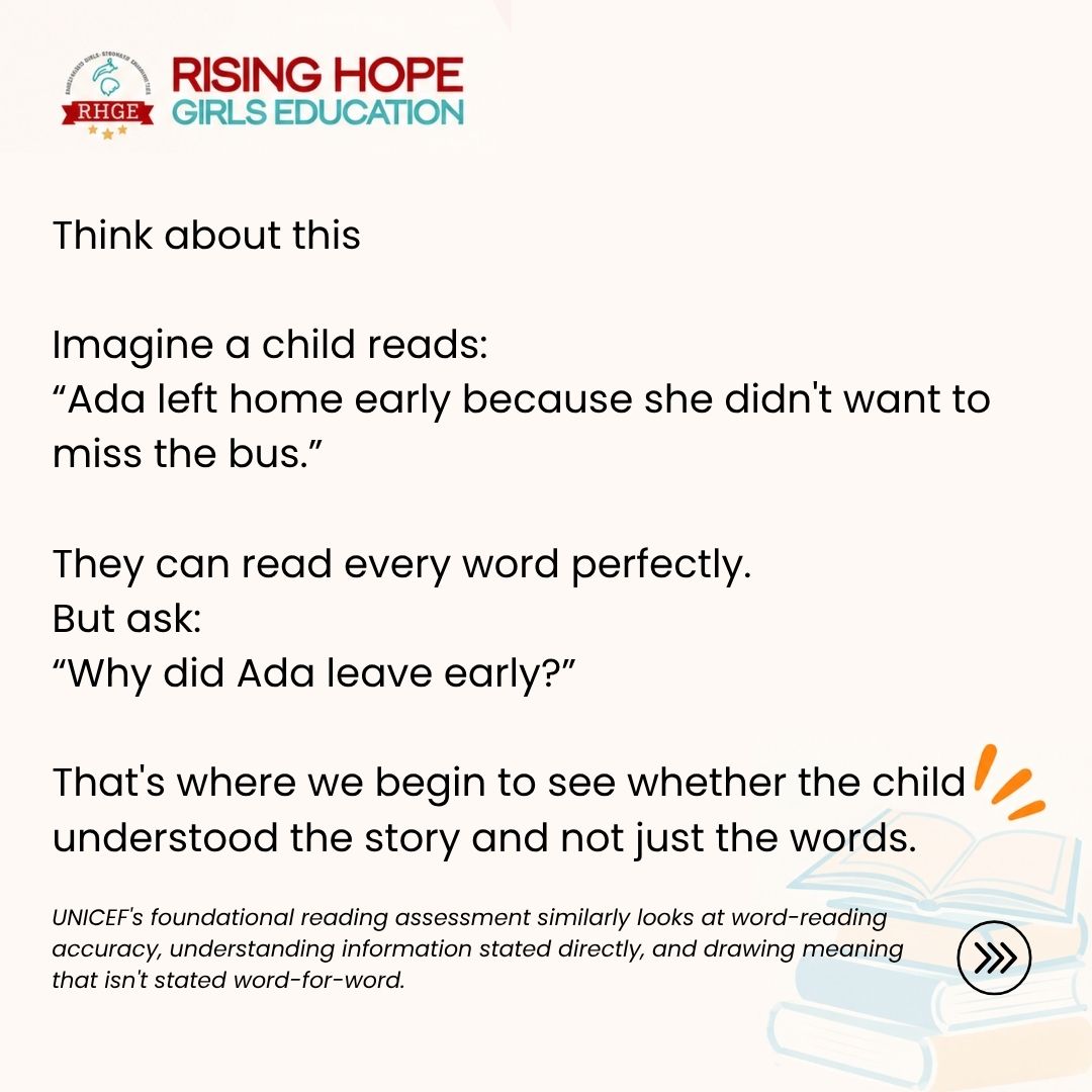 RisingHopeGirls's tweet photo. We’re starting a longer conversation about reading, literacy and the gaps that too many children face.

Reading Matters is only getting started. 📚

#ReadingMatters #Literacy #RHGE https://t.co/Len5XGRbfk