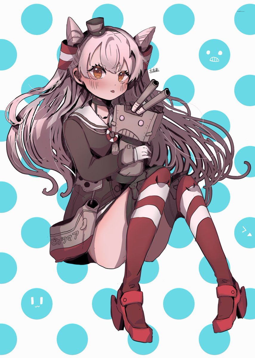 095mm1's tweet photo. 艦これ 艦隊これくしょん 天津風 イラスト https://t.co/foZ9Sp5sYx