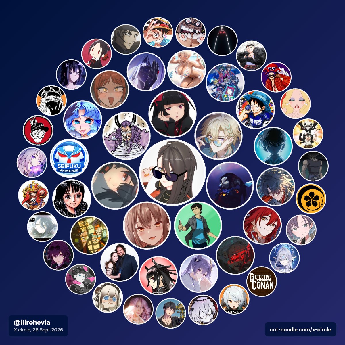 ilirohevia's tweet photo. Wow, this is quite accurate.

It's basically me with accounts related to HSR, ZZZ (especially Sarah &amp; Isolde), One Piece, Yugioh, Detective Conan, and my favorite H-mangaka.

But i think it puts too much OP-related accounts because i've been reposting Imunko like crazy 😆 https://t.co/HkWhoiq0mx