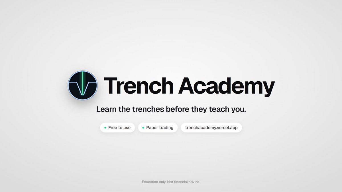 TrenchAcademics's tweet photo. @RonPull I love you all❤️ 

Thank you for the support.
And bear with me, I’m building something that will change the trajectory for the newcomers in this space. 

Learn how to protect your capital, before the trenches teach you the hard way. 

Tokens locked for 1 month and more to come🔐 https://t.co/1Jh36c0ZOt