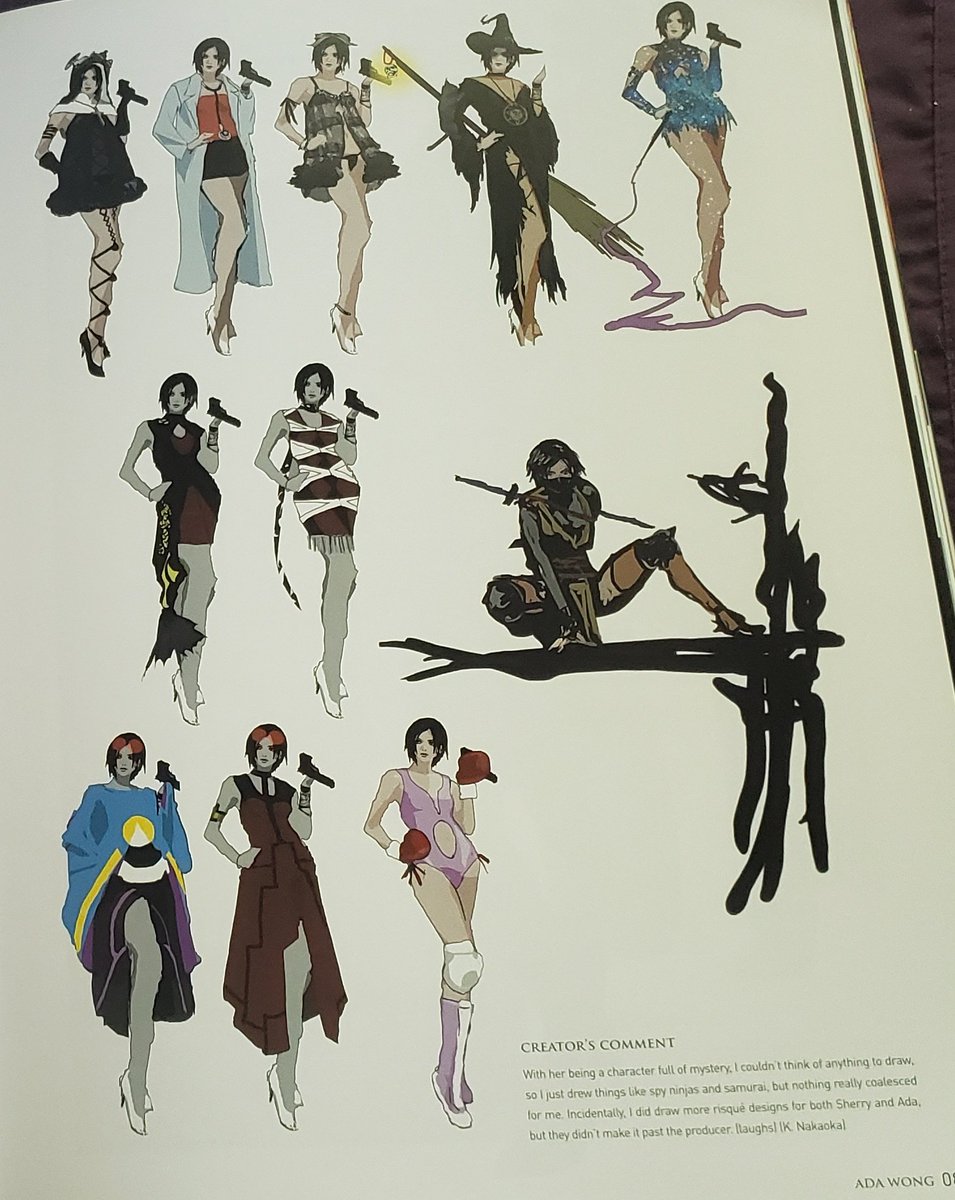 EllynResident's tweet photo. Ada Wong Concept Art from Resident Evil 6 #REBHFun https://t.co/R3r6OoppSJ