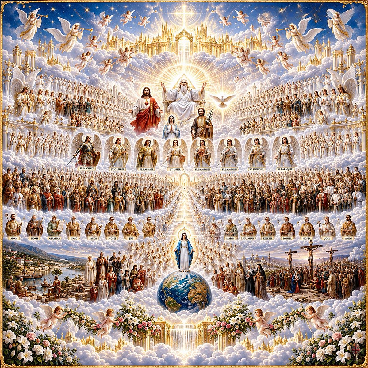 ClaraV94746's tweet photo. ✨✨✨ The Triumphant Church in Heaven.💫 https://t.co/cRo3xBecOQ