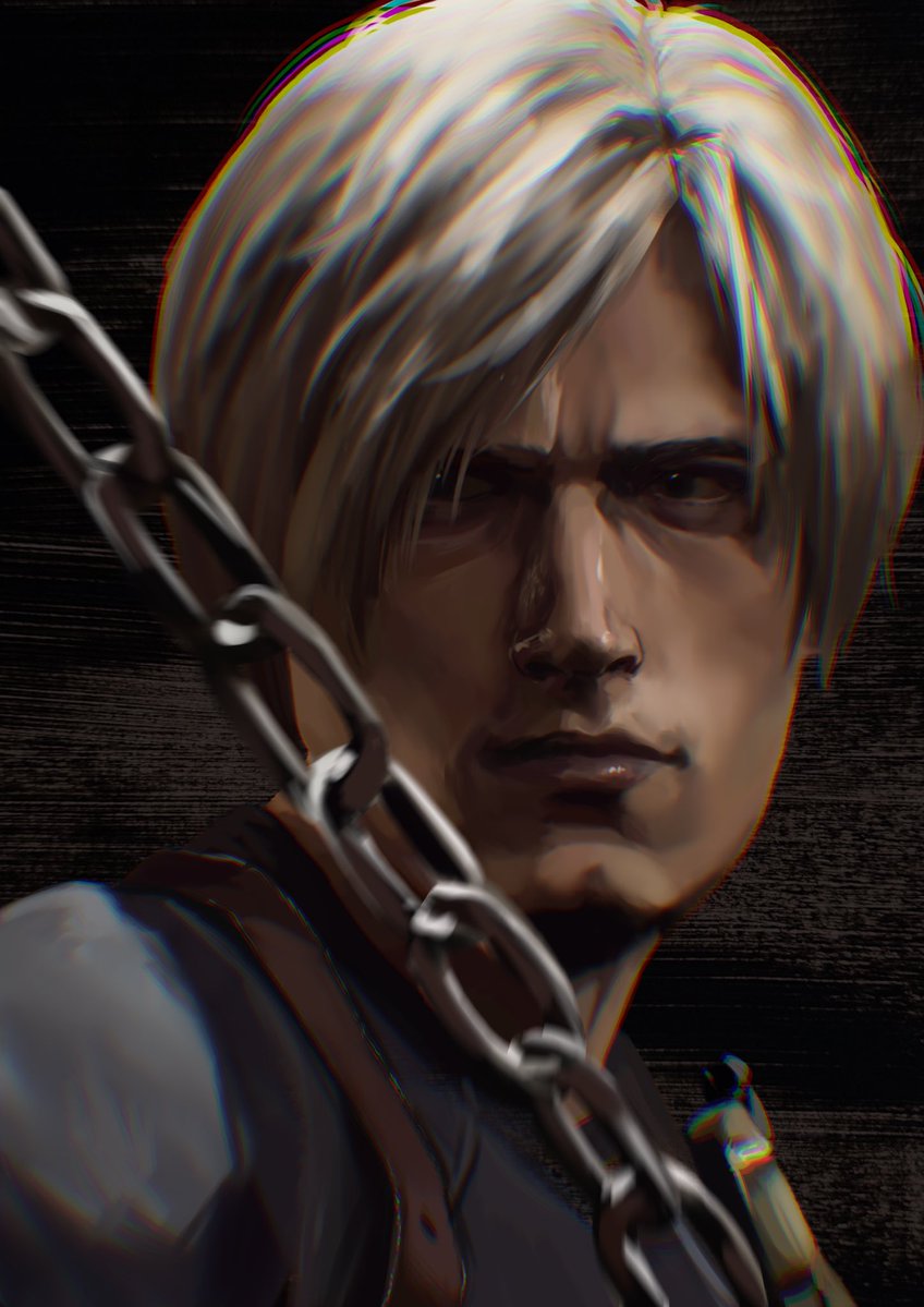 httpshayley7's tweet photo. made a re4 print as a prize for the stamp rally i hosted for epic con last weekend :)

#rebhfun #leonkennedy https://t.co/N2khXJLZvt