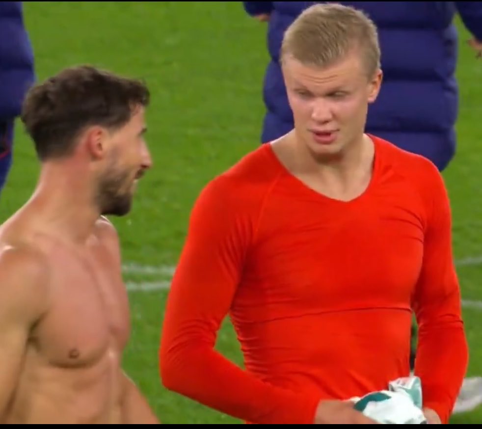 Archivesznz's tweet photo. 🚨 Erling Haaland on what he said to Rúben Dias after Norway’s defeat to Portugal:

🎙️ Reporter: “Erling, what did you say to Rúben Dias after the game? You looked absolutely furious.”

🗣️ Erling Haaland: “I have to be honest, Rúben. What Bernardo did was unacceptable.

“He’s my former teammate and I have a lot of respect for him, but I really didn’t like what he did to Martin.

“You can’t kick a player after the ball is gone. It’s football, it’s a competitive game, but there has to be a line. And what made it worse is that he didn’t even apologise afterwards.

“I’m not going to pretend everything is fine when I don’t feel that way. That’s why I didn’t hug him after the game.

“I told Rúben, ‘I respect Bernardo, but I can’t support what he did. Martin didn’t deserve that.’

“For me, it was unprofessional. You can be angry, you can compete, you can have arguments on the pitch, but you still have to respect your opponent.”