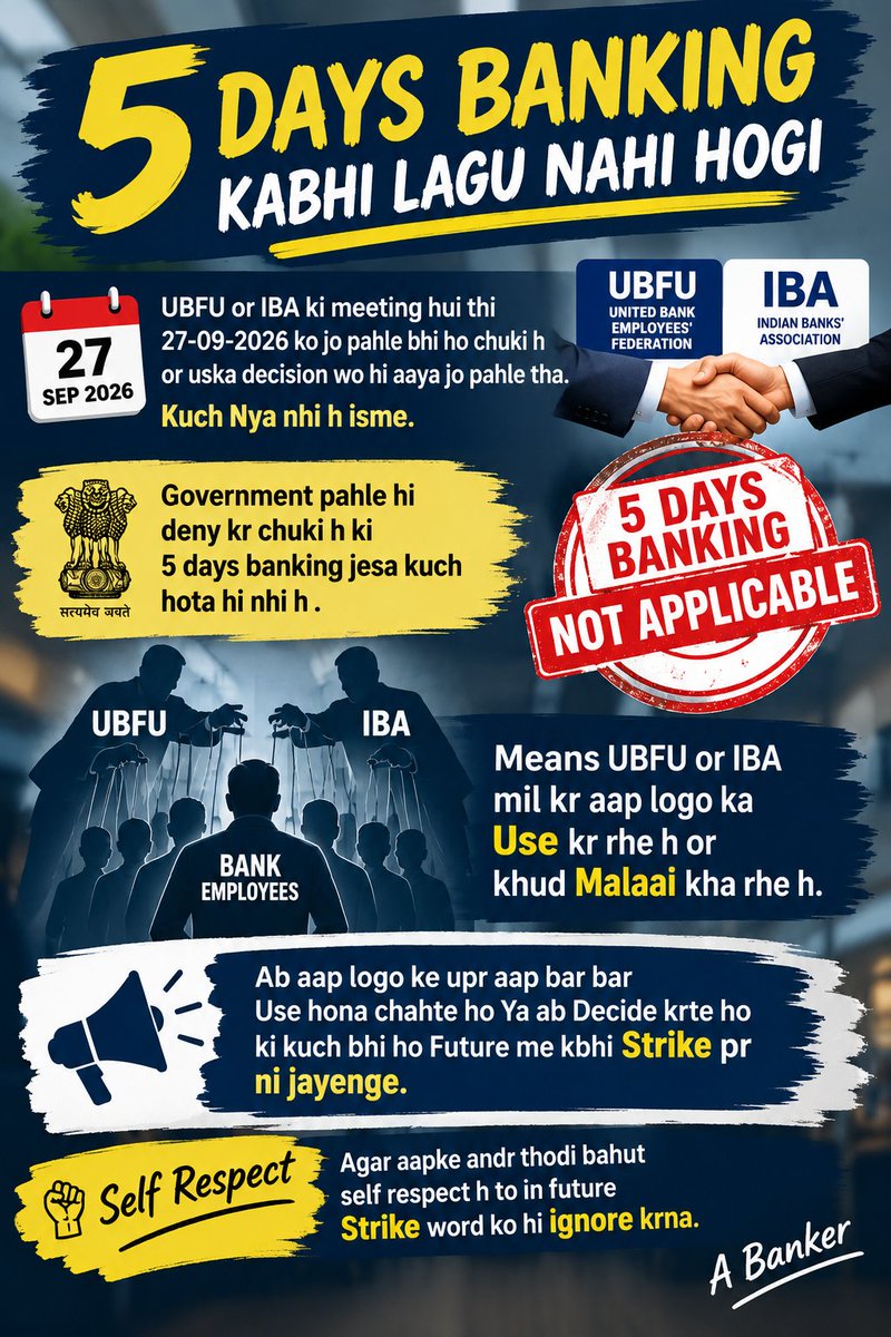 MonuMahiya007's tweet photo. Self Respect 

@AIBEAofficial @UFBUIndia @aiboc_in https://t.co/Qy8GbRgaVE
