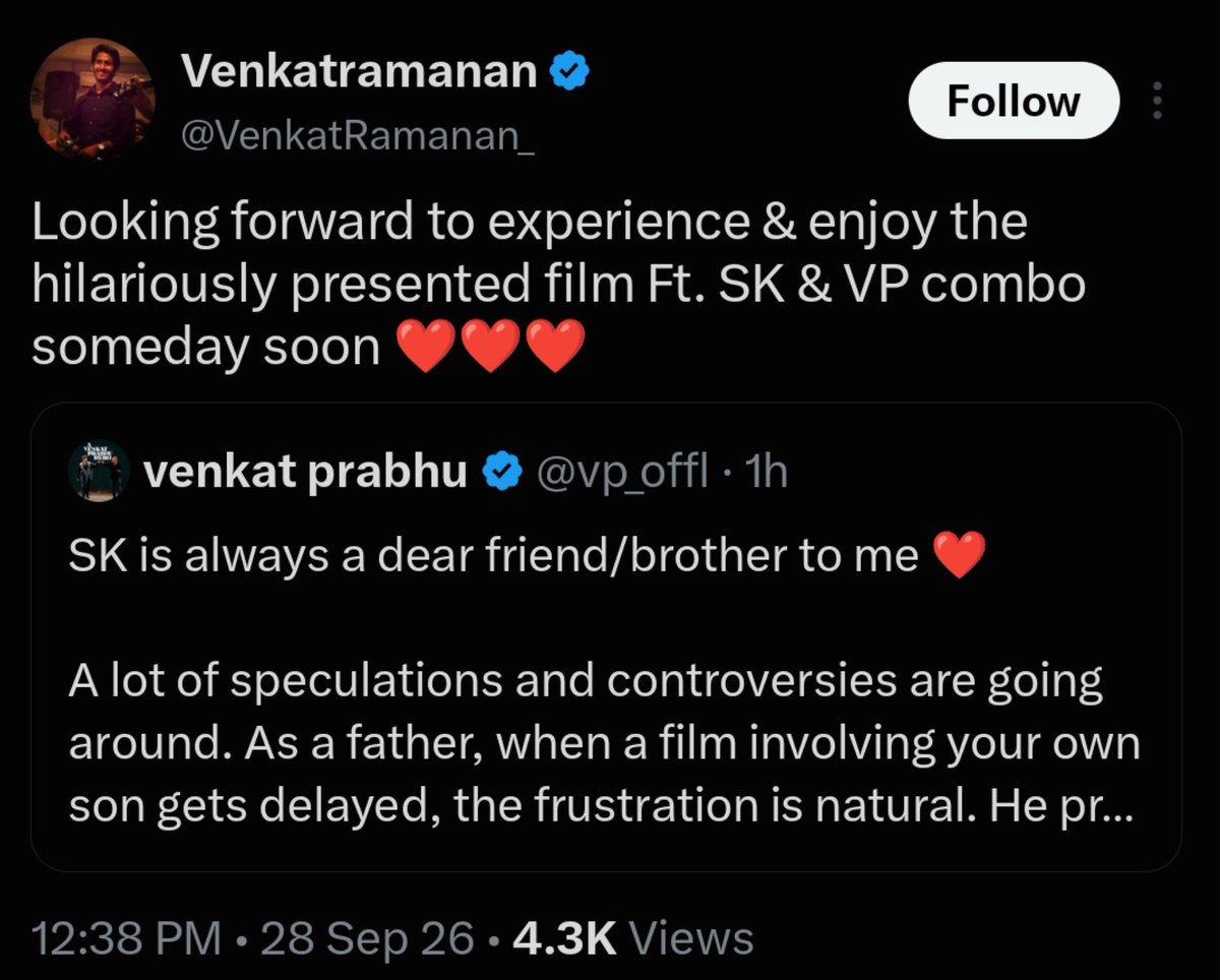 Karthic78580179's tweet photo. Sollivecha mari ellarum orey time la vanthu heart vidranuga👀

Intha tweet kulam praise sk va pannanum nu avasiyam iruka?? Evlo kudutha da @Siva_Kartikeyan 😂

#OM https://t.co/zHgk2gF8fZ