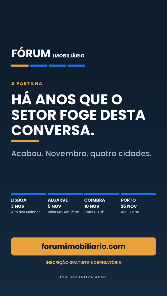 AP_MLS's tweet photo. O setor tem medo da partilha. Em novembro vamos falar disso a sério: a lei, a história, a prática lá fora, o MLS. Quatro cidades, entre quem decide. Gratuito, inscrição obrigatória. https://t.co/ekkigQV4Yi https://t.co/TN1oX7jP1L