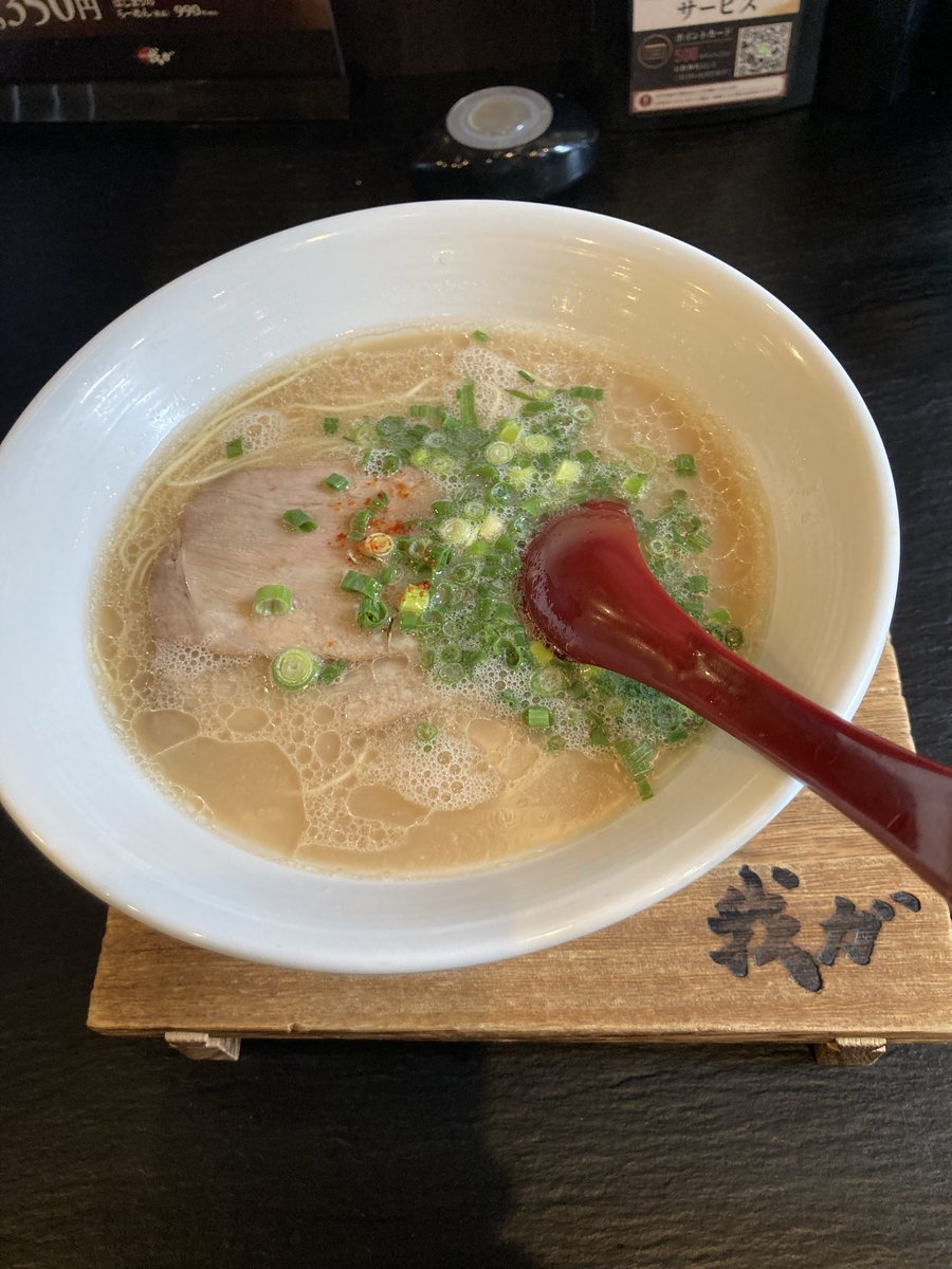 7Syuki's tweet photo. 超久しぶりの訪問。
いま博多で一推しのラーメン🍜
#我ガ https://t.co/Wy2ZNW2Gq3