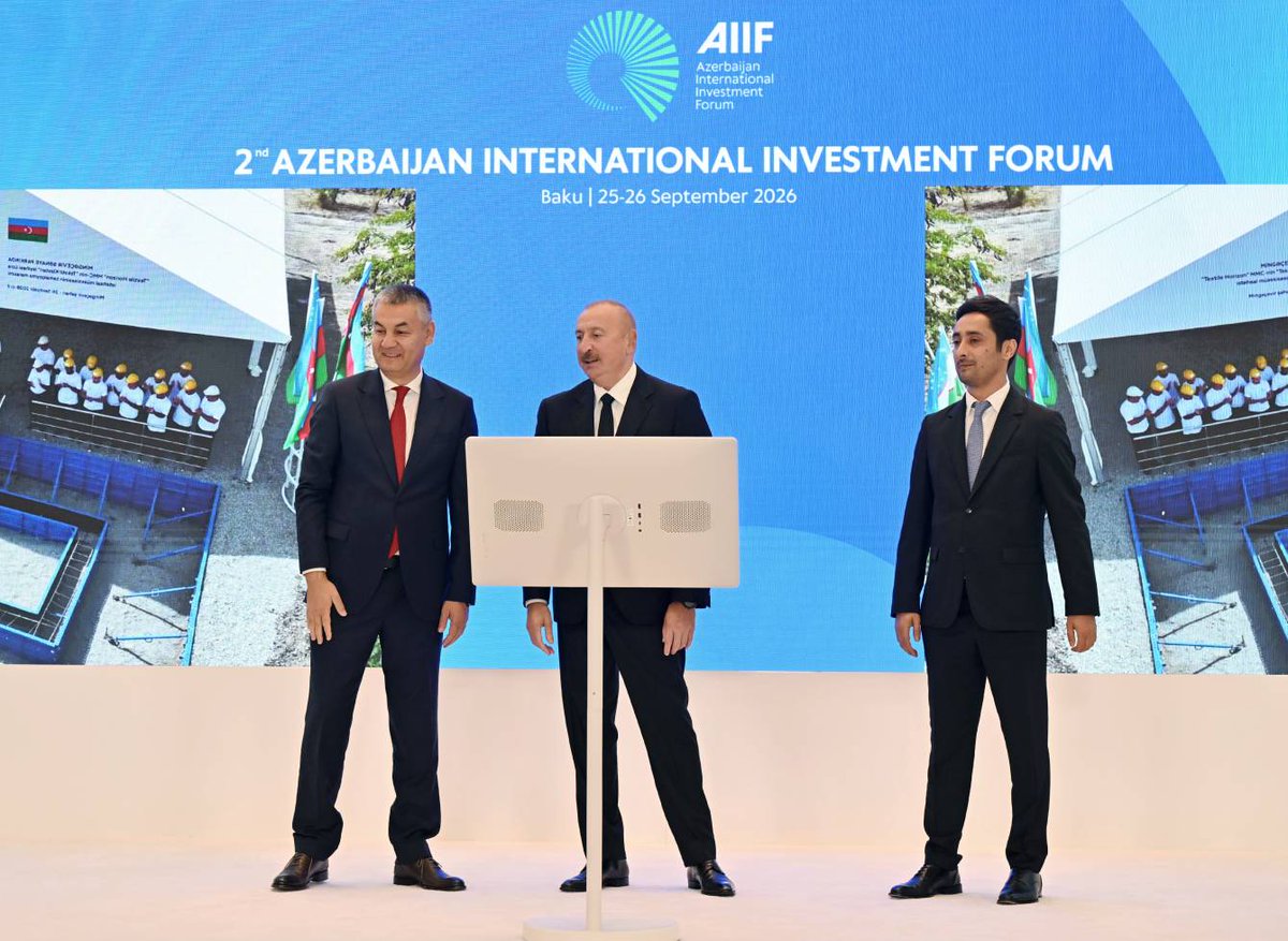 azersugaraz's tweet photo. "Azərşəkər" MMC və Özbəkistanın “Global Textile” şirkətlərinin iştirakı ilə həyata keçirilən “Textile Horizon” MMC-nin “Tekstil Klasteri” layihəsi üzrə istehsal müəssisəsinin təməli qoyulub

Ətraflı - https://t.co/wwYrAfFJvh https://t.co/ds9UYFJmlf