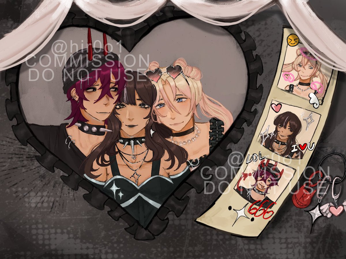 hir0o1's tweet photo. Finished drawing a commission… YAY! #angelkillerchat #roninkillerchat #killerchat … #kctwt #yumetwt ? https://t.co/9dnUZ87etc