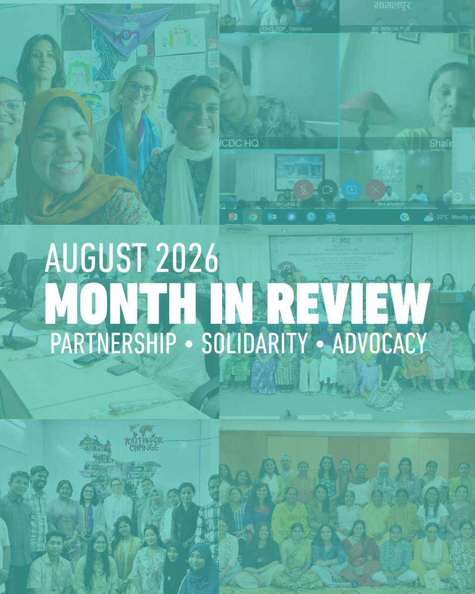 ThinkCREA's tweet photo. AUGUST AT CREA

Across Bangladesh, Sri Lanka and India, August took us from conversations with feminist partners and networks to spaces for learning, advocacy and collective action.

Swipe through for a look at August at CREA.

#ThinkCREA https://t.co/gqk0vJD2kQ