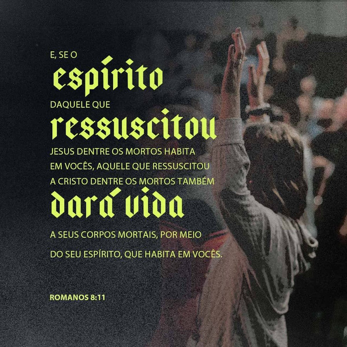 FrsEmunah's tweet photo. Bom dia,

“E, se o Espírito de Deus que ressuscitou Jesus dos mortos habita em vocês, o Deus que ressuscitou Cristo Jesus dos mortos dará vida a seu corpo mortal, por meio desse mesmo Espírito que habita em vocês.”
Romanos 8:11 NVT

https://t.co/QVvrSyFZPv https://t.co/DpVOcRGVRX
