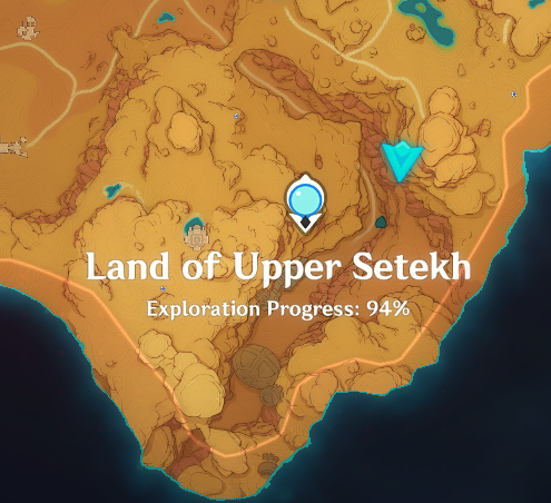 jxllyfishlc's tweet photo. i think i love exploring the desert a bit too much- this area didnt have the statue unlocked 2 hours ago. just missing a shrine then it's at 100% https://t.co/MOBc2U0CRv