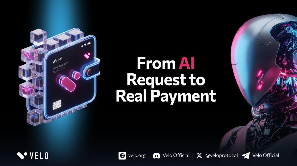 veloprotocol's tweet photo. An AI agent can find the best option.

But finding an option isn't the same as completing a payment.

Orbit is designed to connect the two:

AI intent → permissions → payment route → execution → record

Turning an AI decision into a completed financial transaction is where the real opportunity lies.

#VELO #AI #PayFi #Payments

Download Orbit Plus
👉 iOS: https://t.co/g5DLXdMeve
👉 Android: https://t.co/Drd417mpRi