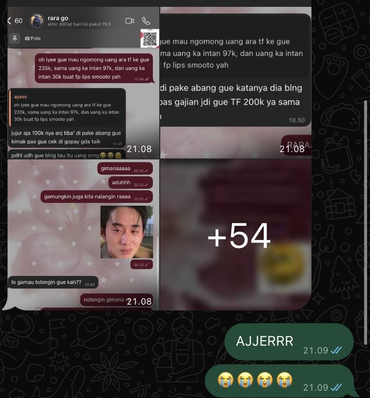 caasaaye's tweet photo. udah banyak bukti dari kejadian lama sampai baru baru ini, banyak yang udah mau virailin dia, tapi partnernya selalu nolak, dan aku yang ambil alih semuanya, banyak pihak yang sudah dirugikan, dan dia tanpa tanggung jawab itu https://t.co/OrqVD46qJ7