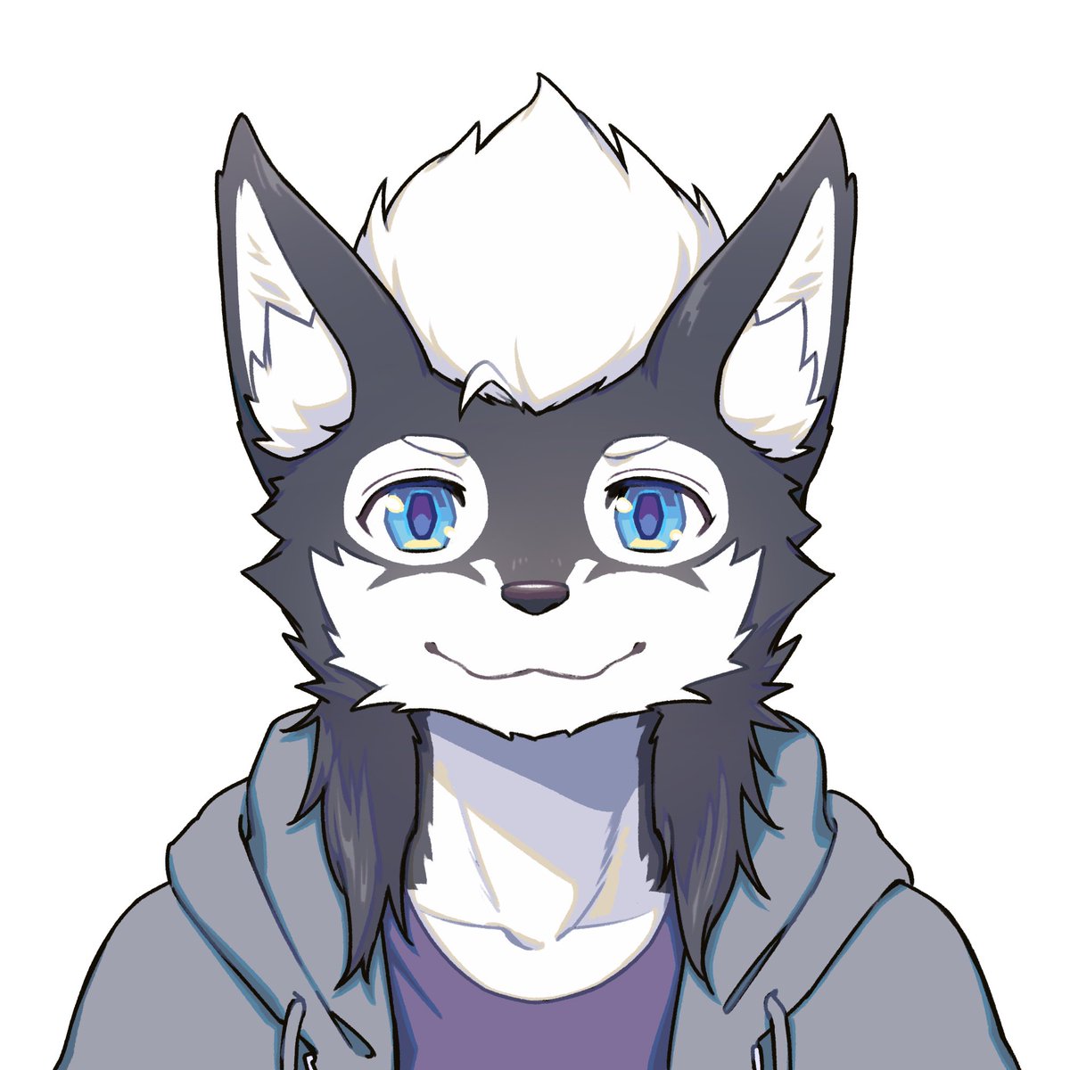 pm8sleepy's tweet photo. No.2-1 狽音ウルシくん
きゃぴかわいい狼獣人。
僕が今までで一番描く機会に恵まれている子です。ギャルマインド。
周囲を巻き込みつつも目の前にあるものを全力で楽しんでいるような風に描けたらな、と思いました。
ちなみに目元の模様はプロレスラーのマスクがモチーフだそうです。 https://t.co/JiW7772R7J
