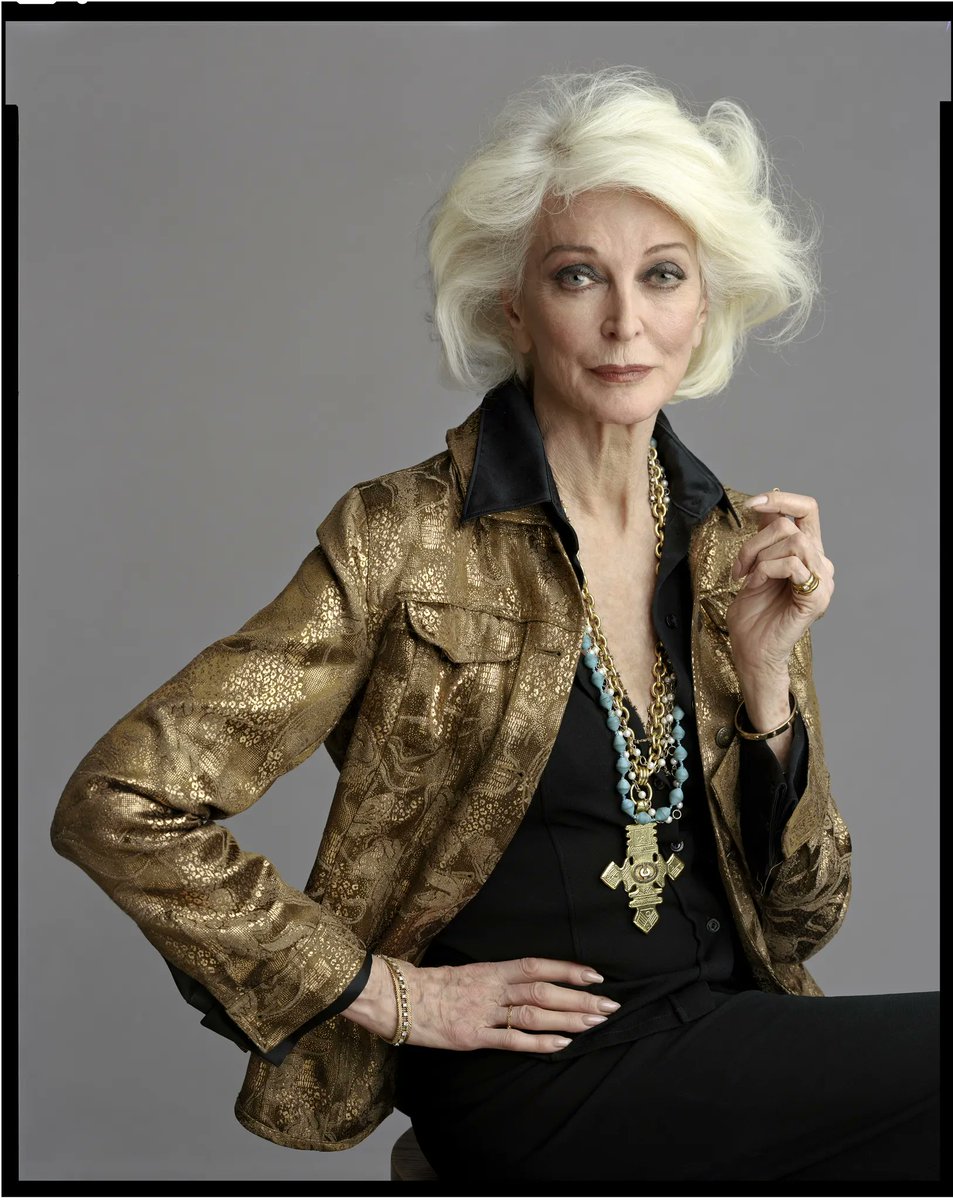 MarkoSilva291's tweet photo. This woman is 95.

But she has the body of a 40 year old.

She holds the Guinness World Record for the longest modeling career ever. And she did it without strict diets or expensive biohacking protocols.

1. Wearing sunscreen every day https://t.co/OFUEnAulpZ