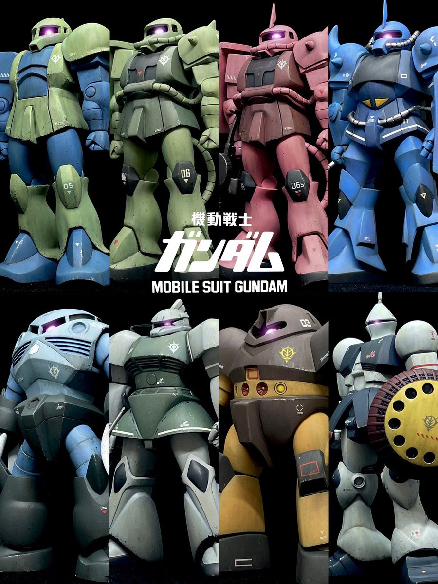 ToMoS_Qkit's tweet photo. #秋の旧キット祭り 

真面目にコツコツと旧キットガンプラを作ってた時期もありました🥺✨

#ガンプラ
#旧キット https://t.co/EczKEOnE2u