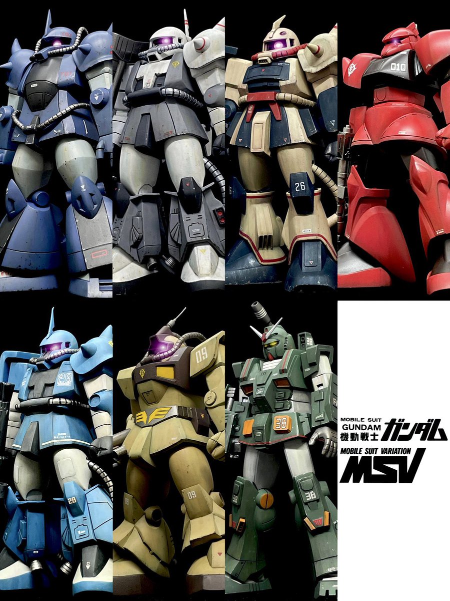 ToMoS_Qkit's tweet photo. #秋の旧キット祭り 

真面目にコツコツと旧キットガンプラを作ってた時期もありました🥺✨

#ガンプラ
#旧キット https://t.co/EczKEOnE2u