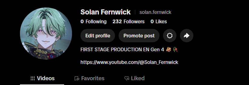 SolanFernwick's tweet photo. I just realized I haven't told you guys yet!! But I have a TikTok account!! I might post shorts there in the near future ehe!~

https://t.co/G900ez5irC https://t.co/jLT9MSm1N7