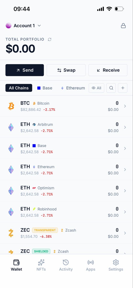 0xCrystalMeth's tweet photo. Simple wallet on iOS soon https://t.co/SJIT9Kk7lM