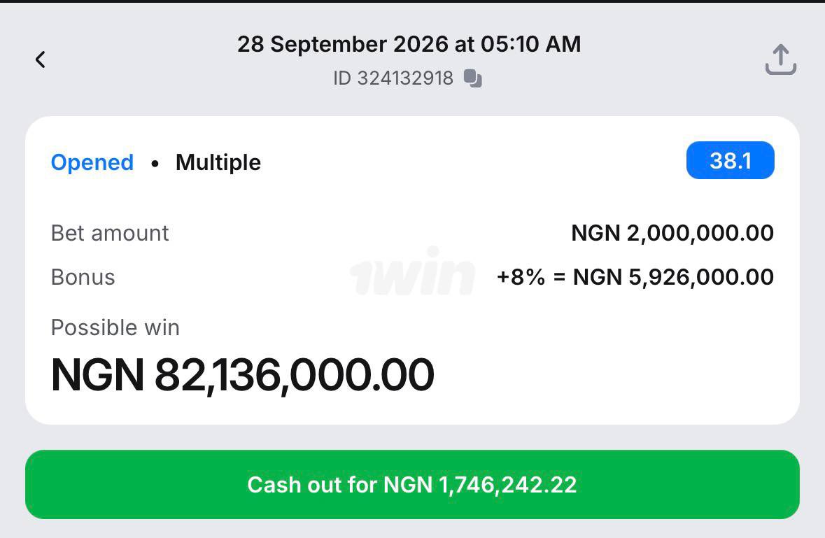 Jaypunt01__'s tweet photo. 1Win CODE = K99mkS29

38 odds🔥

Register on 1Win here : https://t.co/FGKreocDME

PROMO CODE: Jaypunt

Use my promo code for 500% bonus on your first 4 deposits https://t.co/bvhGC7zCDO