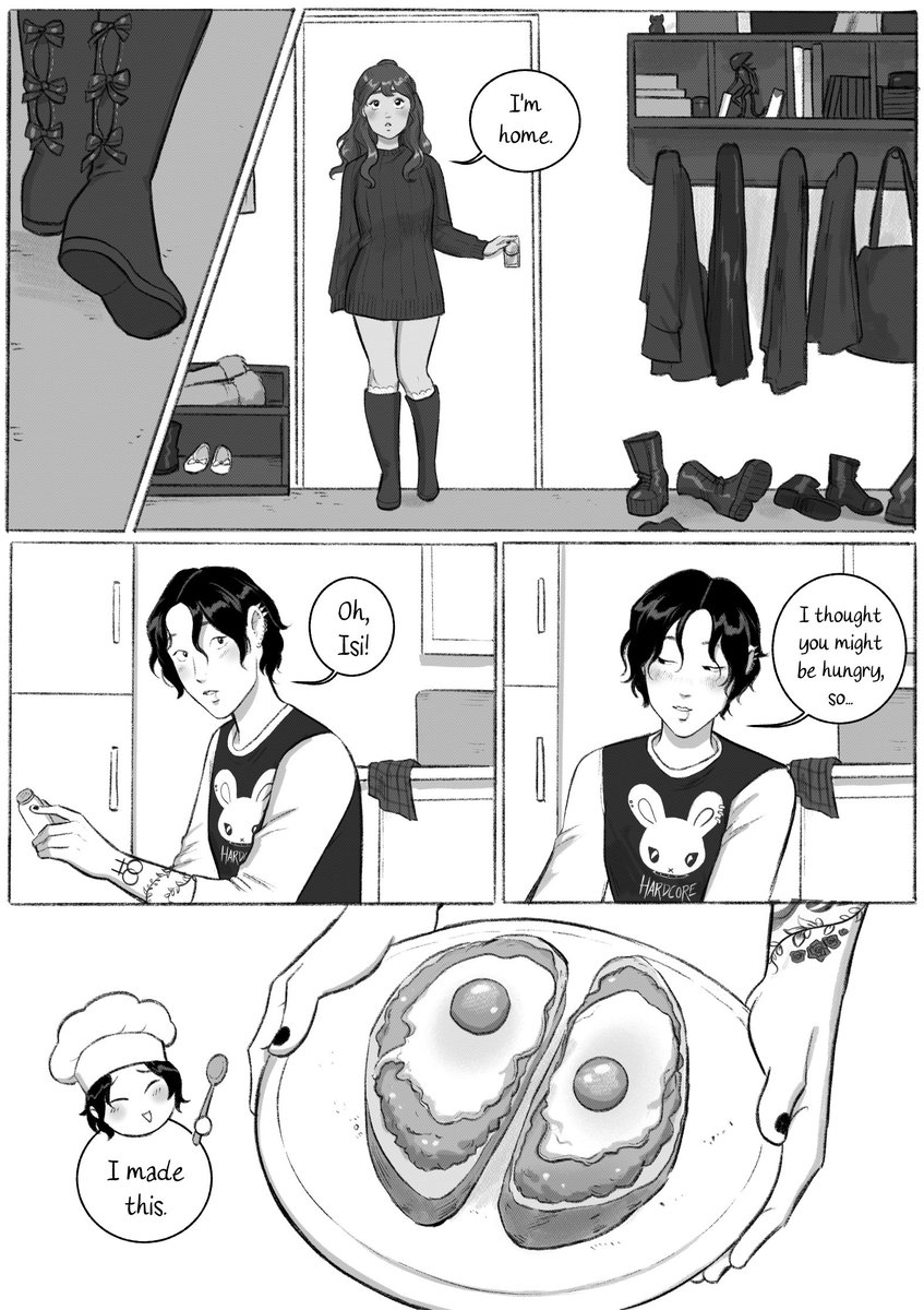 __Nathal1a__'s tweet photo. A butch who cooks for her femme https://t.co/GVLH4wehPI