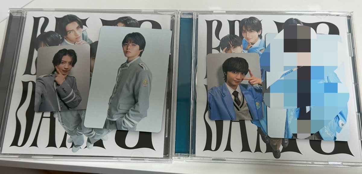 snjm2410's tweet photo. 【交換】EBiDAN エビダン Yes! 東京 Y東 
トレカ ミニトレカ

譲：山中柔太朗 塩﨑太智 杢代和人 小泉光咲  山本龍人
       
求：同種  佐野勇斗(大.小) 桜木雅哉(大.小) 八神遼介(小)

同種優先、異種も検討致します。
郵送希望です。
お心当たりある方いらっしゃいましたら、お気軽にご連絡ください https://t.co/JDBqs85cxx