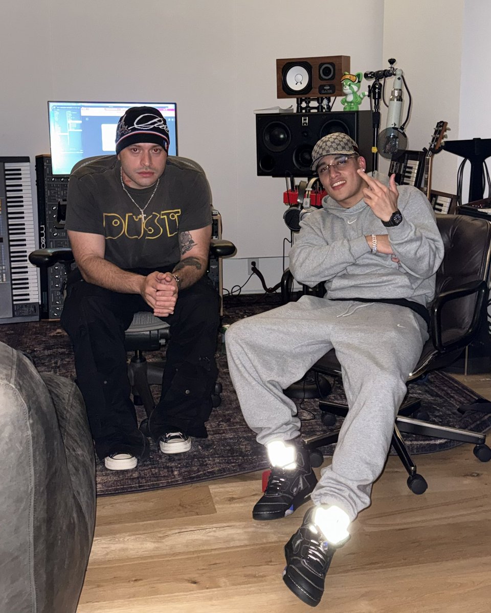 elmalibaby's tweet photo. Hoy trabajé con el productor de Ivan Cornejo y qué locura todo 🐐 https://t.co/fq4lu1zed1