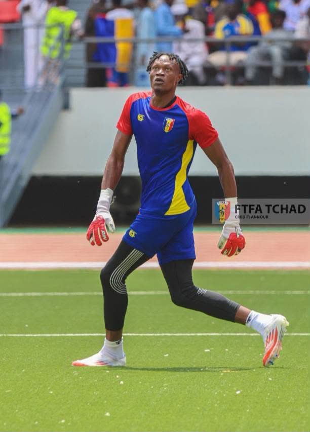 federation235's tweet photo. 🇹🇩 NOUVEAU DÉFI POUR MBAINAYSSEM JOURDAIN ! 🧤⚽

Le gardien international tchadien Mbainayssem Jourdain quitte l’Afrique du Sud et s’engage avec Gamo Chencha FC, club de première division éthiopienne.

Une nouvelle étape dans la carrière du portier tchadien, https://t.co/ZFMPK183Ev