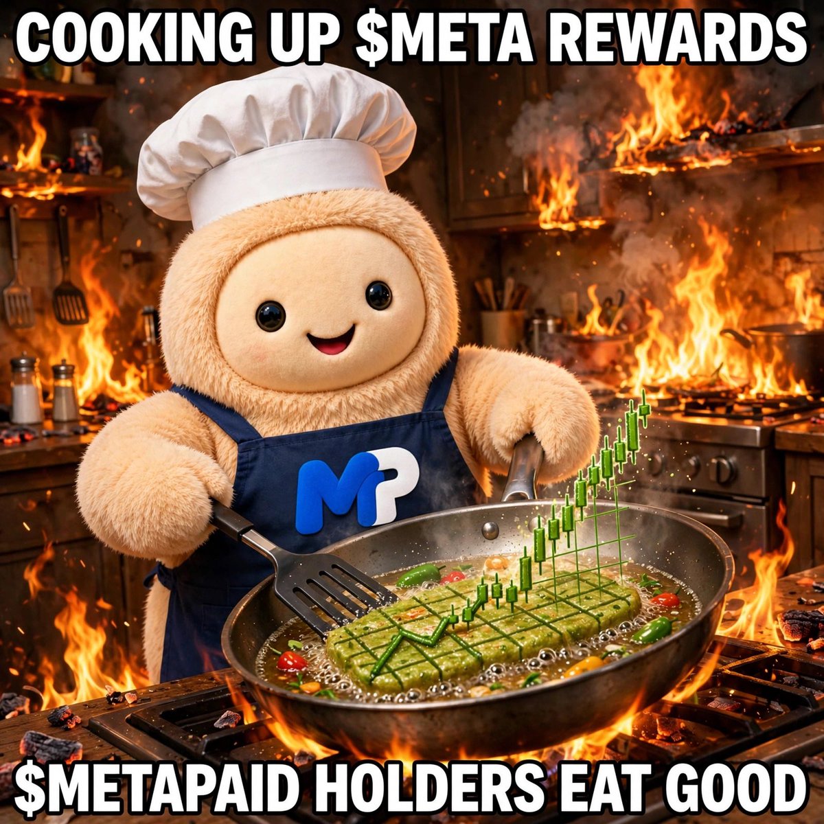 MetapaidRH's tweet photo. COOKING UP $META REWARDS. $METAPAID HOLDERS EAT GOOD.

https://t.co/uYyG6DC7qY

https://t.co/cDMplp3FAu

#metapaid #meta #muse  #HoldToEarn https://t.co/WmunFArNrh