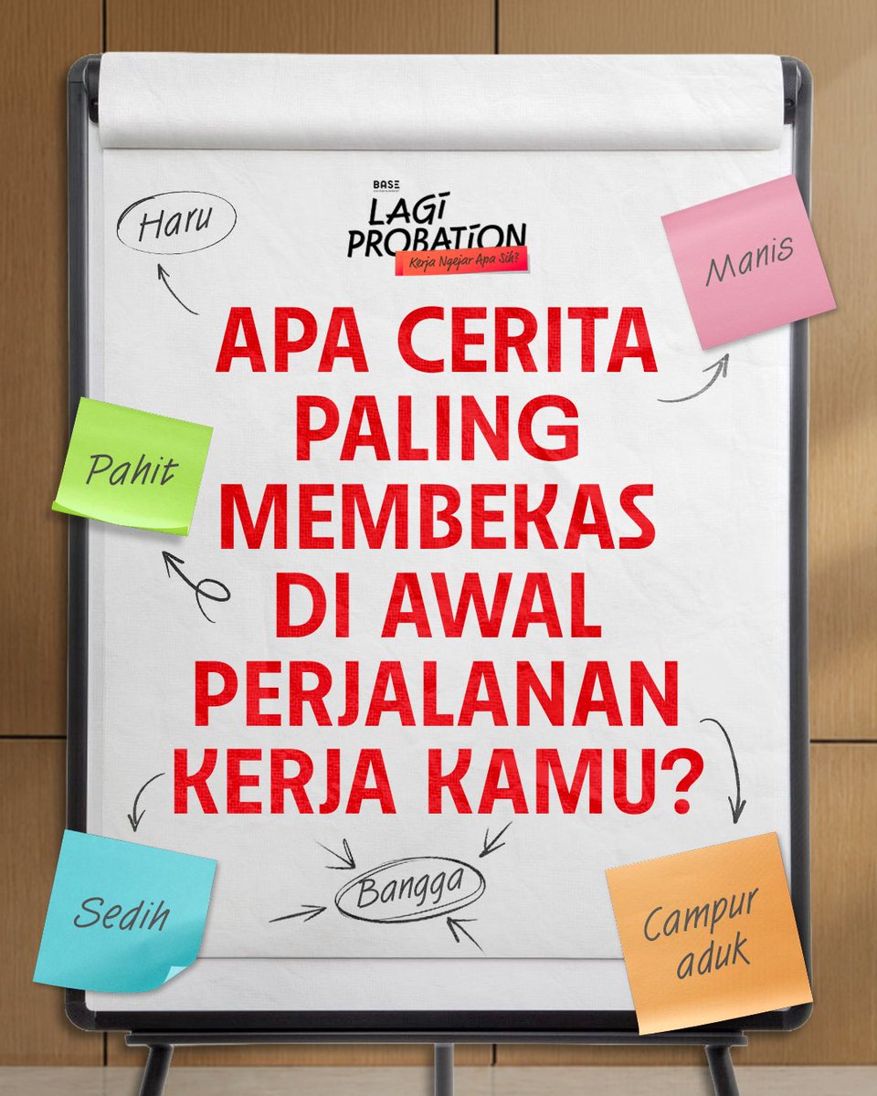 BaseEntID's tweet photo. Semua cerita saat awal bekerja emang nano-nano, dari yang pahit sampai manis ๐ฅน
Kalau diinget-inget lagi... apa cerita paling membekas di awal perjalanan kerja kamu? Coba ceritain di komentar! ๐๐ผ
LAGI PROBATION, 12 November 2026 di bioskop.
#LagiProbation
#FilmLagiProbation https://t.co/D2E0mAv5AB