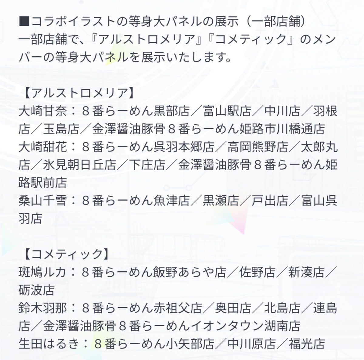 hosi_akeno's tweet photo. 岡山県内での甘奈・羽那の等身大パネル、ほぼご近所感覚の配置ですね https://t.co/y0AAebHsGI