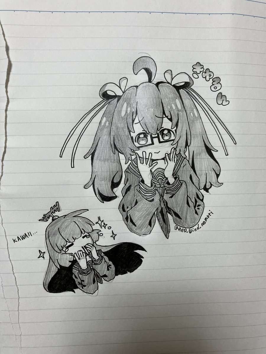 RED_Wind_nemuri's tweet photo. 前に相互さんが太郎の女装絵がみたいとおっしゃってた気がするので初公開でございまふ。太郎バカの茜に需要があるぞ！！髪はウィッグだぞ！！！ https://t.co/5yAd4hhrGb