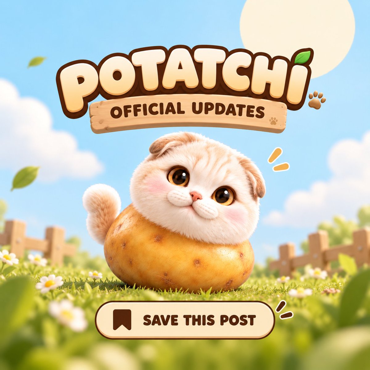 PotatchiUpdates's tweet photo. WELCOME TO POTATCHI UPDATES!

The official home for $POTATCHI news, announcements, milestones, and community updates.

CA:
0xfad17d7cc41d9c9ca4a459da798a4446dd217974
🌐 Website: https://t.co/QLNNXG5BSC
🔎 Blockscout:
https://t.co/uMRYRtLfOx
🥔 Pons:
https://t.co/c1zUPhz9t3
📊 Dexscreener:
https://t.co/Ot9WjLREpe

🐾 Main: @heypotatchi
👨‍💻 Developer: @ruralvalidsnake

Save this post. Verify the CA. Stay updated.
DON’T FADE $POTATCHI. 🥔🐱