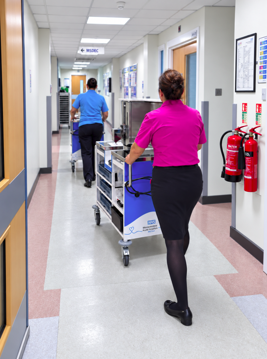 RefreshmentSys's tweet photo. It was great to see our new Ward Beverage Trolleys installed and ready for use at an NHS hospital.

A hot drink can be a small but important part of a patient’s day, and these trolleys are designed to help staff provide refreshments efficiently across the wards.

A big thank you to everyone involved in making the installation run smoothly.

We’re proud to continue supporting NHS teams with practical refreshment solutions that work around the needs of both staff and patients.

#NHS #Healthcare #PatientExperience #HospitalCatering #RefreshmentSolutions