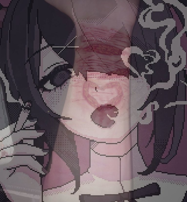 ElRompePerros's tweet photo. TW⚠️ Painting + time lapse
IT'S FOR ARTISTIC REASONS X (STOP BANNING) 
#sh #shrtwt #blood #fake #fx https://t.co/Ri7564QK77