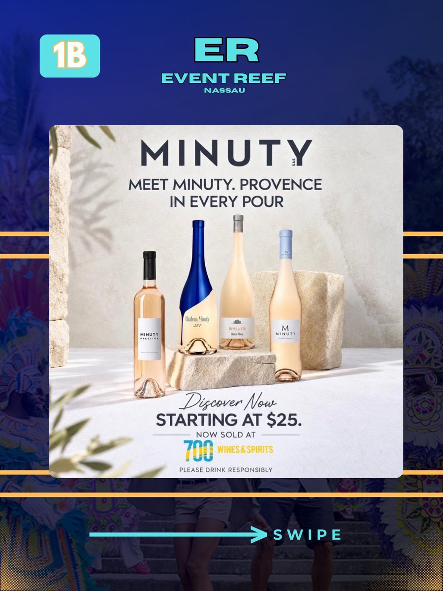 EventReef's tweet photo. What's happening in Nassau TODAY (MONDAY)?

Event 1/6

Follow Event Reef to know what Events are happening in Nassau!

#nassau #nassaubahamas #bahamas #eventreef https://t.co/QViVm0VWtS