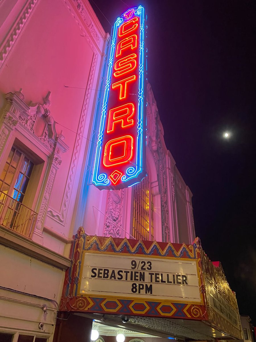 SebTellier's tweet photo. Merci San Francisco !!! ❤️🍄 Forever in my heart it was magic 🪄🥹 @castrotheatre https://t.co/Lyha3B9e8E