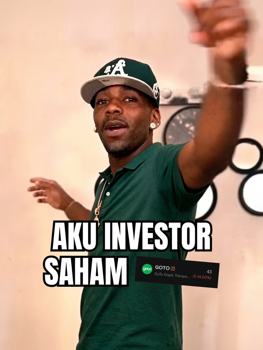 rijalllm's tweet photo. Antrian jual $GOTO di harga 43 nembus Rp4,4 Triliun awkwkwk

Mana aturan baru BEI udah bisa turun sampai Rp1 lagi, makin pasrah aja nih ritel 📉 https://t.co/LSEO5nzvUd