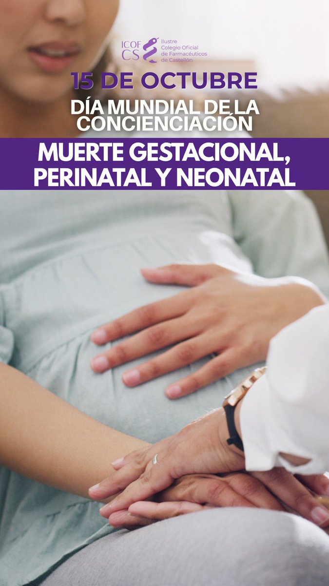 icofcastellon's tweet photo. 🗓️ 15 de octubre.
🤰🏽 Día Mundial de la Concienciación sobre la Muerte Gestacional, Perinatal y Neonatal.
#ICOFCS #MuerteGestacional #MuertePerinatal #MuerteNeonatal https://t.co/TCrpDbbK9B