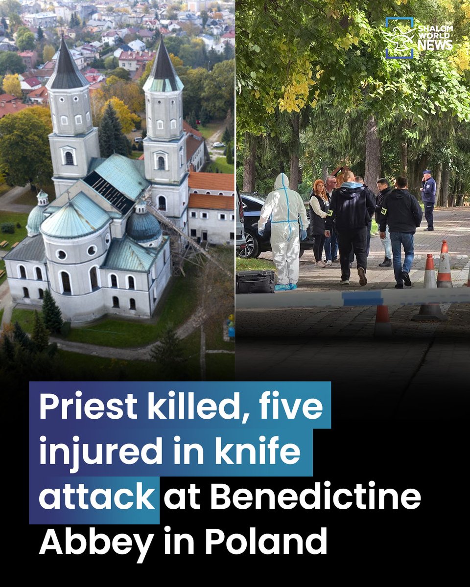 SwPrayer's tweet photo. Let us offer one Hail Mary for the repose of the soul of Fr. Stanisław Zbojnowicz, who was killed in a knife attack at the Benedictine Abbey in Jarosław, Poland..Please comment 'Amen' as a response. #OneHailMarycampaign https://t.co/TDZZd7SMSb